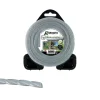 Filo attorcigliato quadrato per decespugliatori ribimex 3,0 mm x 15 m