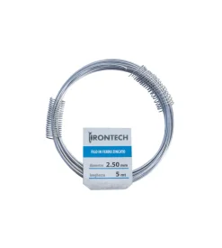 Filo di ferro zincato ø 2,5 mm. 5 mt.