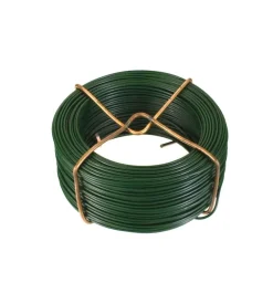 Filo di ferro zincato rivestito pvc verde ø 1,4 mm. - 50 mt.