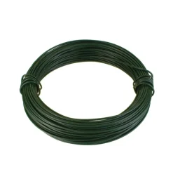 Filo di ferro zincato rivestito pvc verde ø 2,0 mm. - 25 mt.