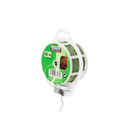 Filo per giardinaggio in ferro plastificato verde su dispencer 50 mt.