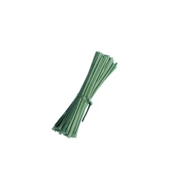 Filo per giardinaggio verde pretagliato 10 cm. 100 pz.
