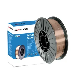 Filo per saldatura in acciaio per saldatrici mig a filo bobina diametro 200 mm con filo da 0,6 mm - awelco