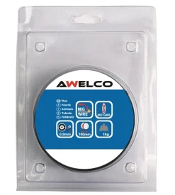 Filo per saldatura per saldatrici mig senza gas 2 bobine diametro 100 mm con filo da 0,9 mm - awelco