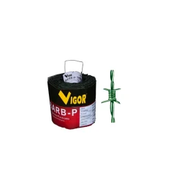 Filo spinato zincato e plasticato 100 mt