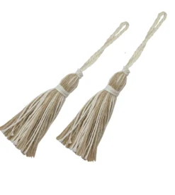 Fiocco cm 9 - cotone/juta