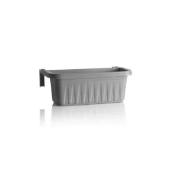Fioriera da balcone bama "rondine" grigio 50 cm