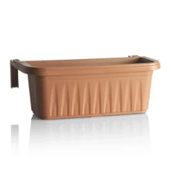 Fioriera da balcone bama "rondine" terracotta 50 cm