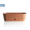 Fioriera etika cm 58 c/sottovaso terracotta
