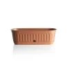 Fioriera etika cm 38 c/sottovaso terracotta