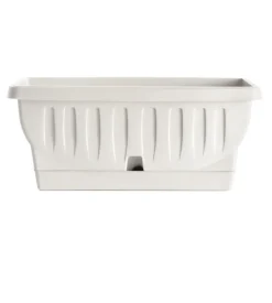 Fioriera natura cm 30 bianco