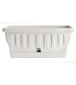 Fioriera natura cm 30 bianco