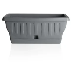 Fioriera natura cm 40 grigio