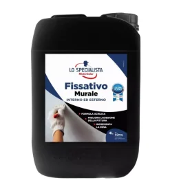 Fissativo murale 4 lt. incolore