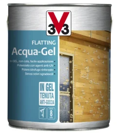 Flatting acqua-gel - noce medio - 2,5 litri