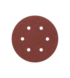 Fogli abrasivi  per levigatrici rotoorbitali, expert for wood, ø 150 mm, 6 fori, confezione 5 pezzi - bosch.