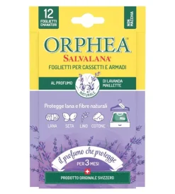 Foglietti salvalana per cassetti ed armadi - lavanda.
