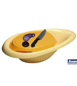 Folia scolatutto con tagliere