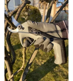 Forbice da potatura a batteria volpi "kv220" taglio 22 mm 7,2v 4ah