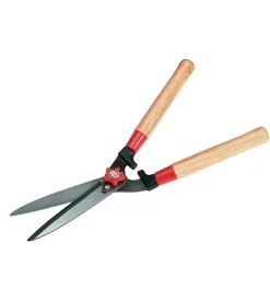 Forbici per siepi manico legno