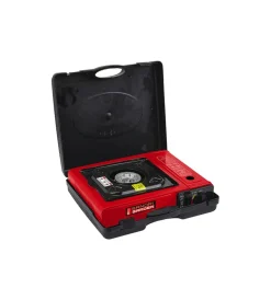 Fornello a gas portatile con 1 fuoco, 34x29x12 cm - sandrigarden