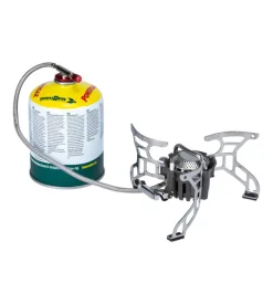 Fornello da campeggio a gas brunner "flamina ultracompact l" in acciaio ø18x9,5 cm