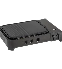 Fornello da campeggio a gas brunner "devil megagrill" in metallo con grill unico 46x34,5x10 cm
