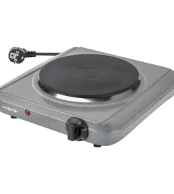 Fornello da campeggio elettrico brunner "hot point" in metallo 1 fuoco 29,5x27x7 cm