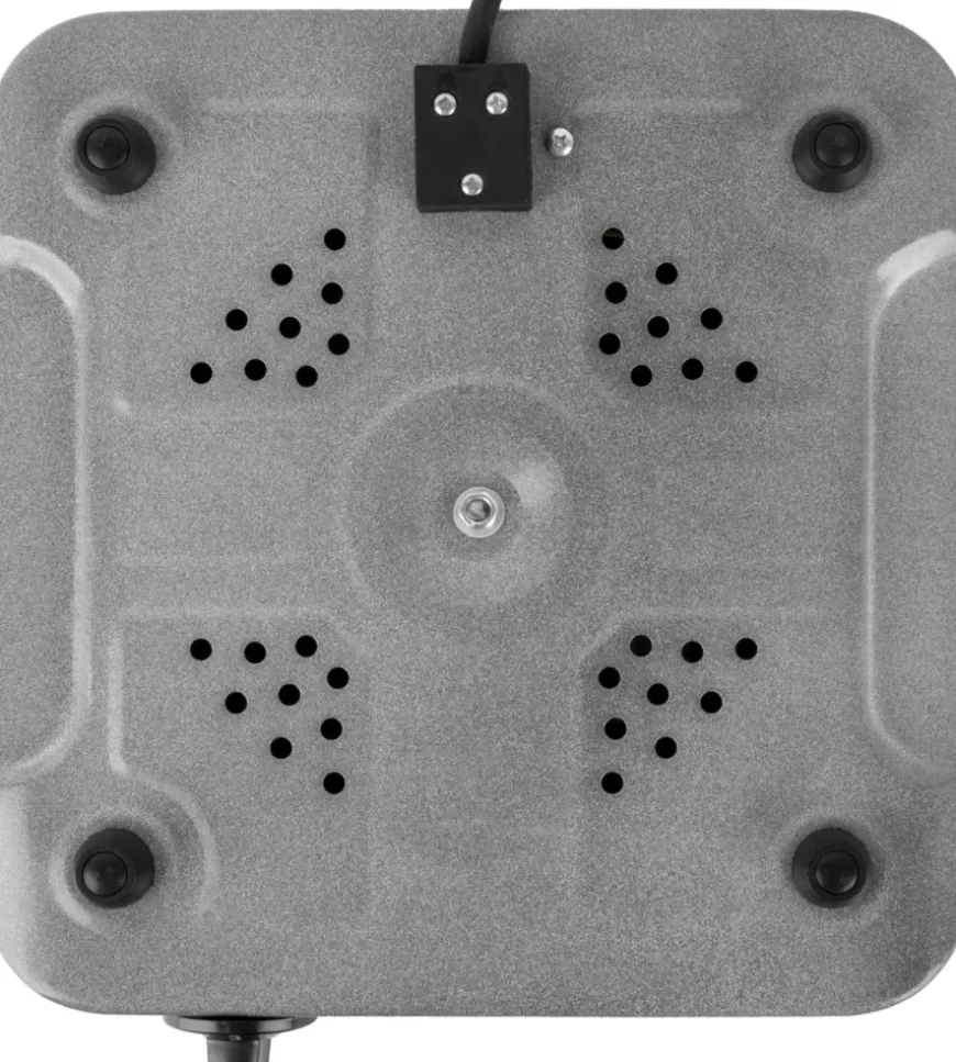 Fornello da campeggio elettrico brunner "hot point" in metallo 1 fuoco 29,5x27x7 cm