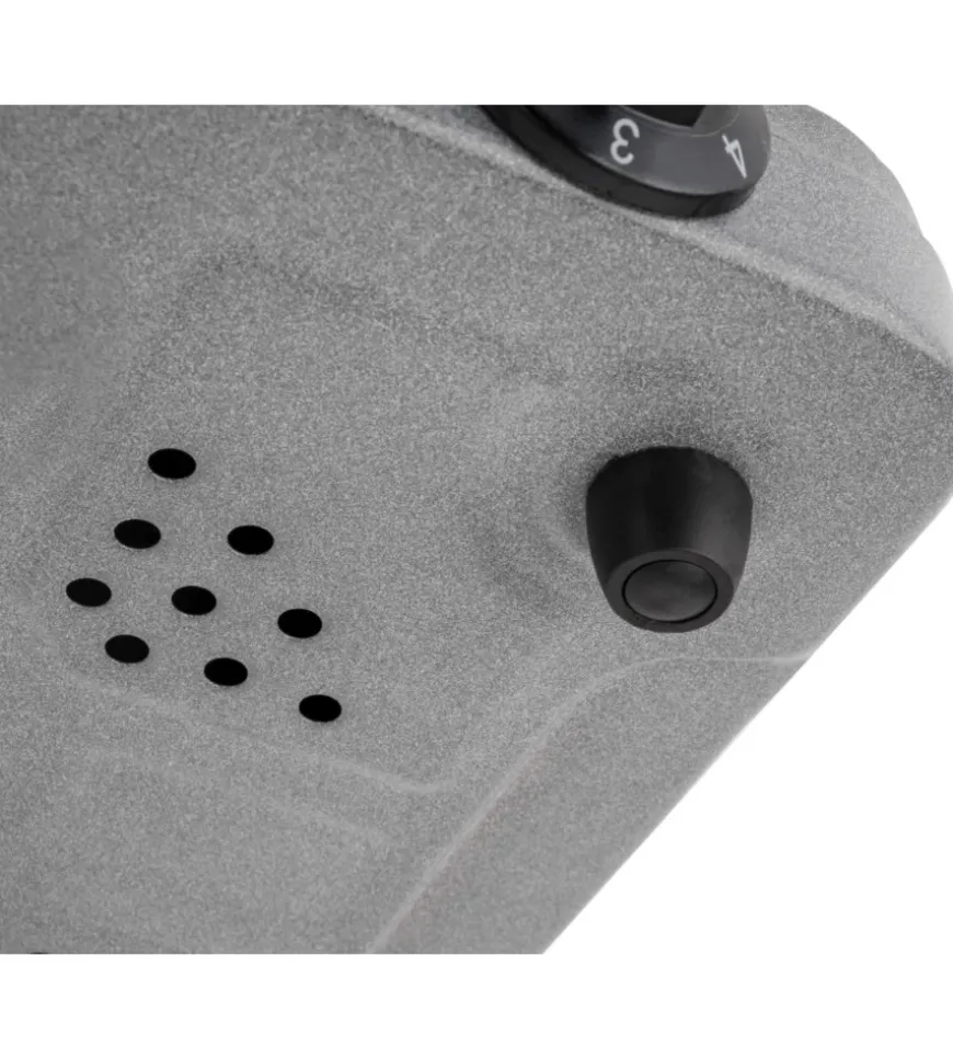 Fornello da campeggio elettrico brunner "hot point" in metallo 1 fuoco 29,5x27x7 cm