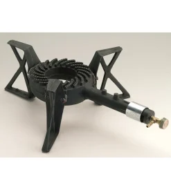 Fornellone a gas kemper con supporto per pentola 1 bruciatore