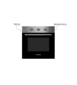 Forno ad incasso hyundai "omhn-70v8" nero in acciaio inox 950 w