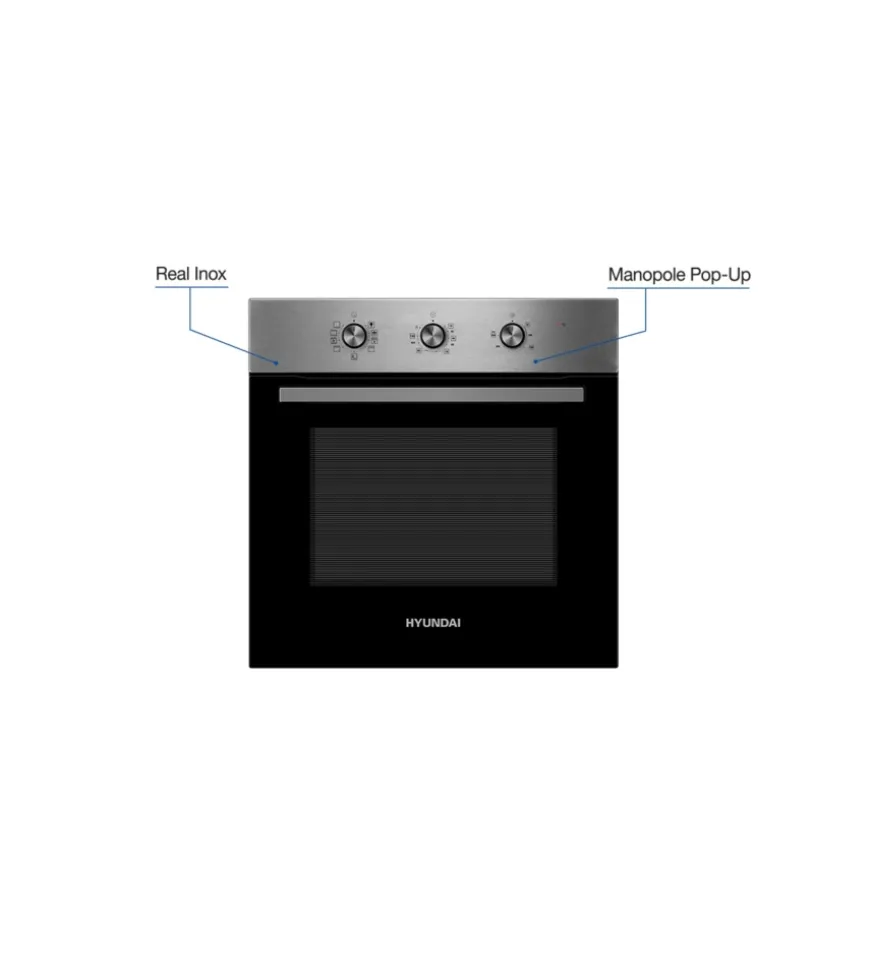 Forno ad incasso hyundai "omhn-70v8" nero in acciaio inox 950 w