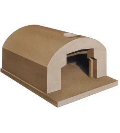 Forno per pizza rettangolare linea vz "vesuvio" in refrattario, 56x61x54 cm