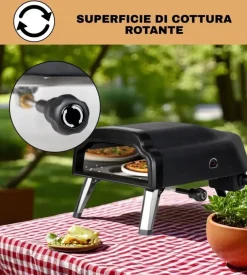 Forno pizza a gas arnold