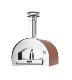 Forno pizza a gas fontana "margherita" colore rosso 2 pizze