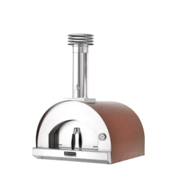 Forno pizza a legna fontana "margherita" colore rosso 2 pizze