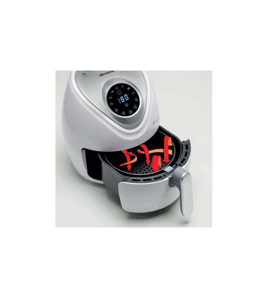 Friggitrice ad aria calda "airy fryer" bianca, 3,5 lt - ariete
