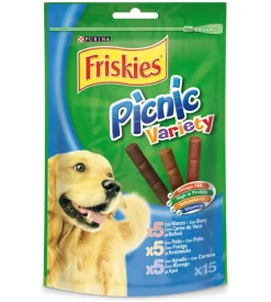 Friskies snack treats picnic - alimento secco per cane,  15 pezzi,  8x126gr.