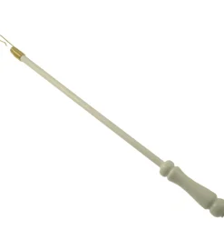 Frusta tiratende in legno 100 cm laccato bianco.