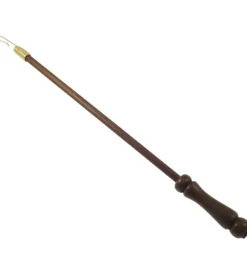 Frusta tiratende in legno 100 cm - colore noce.