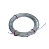 Fune per argani 49 fili ø 2,4 mm. in acciaio zincato 9 mt.