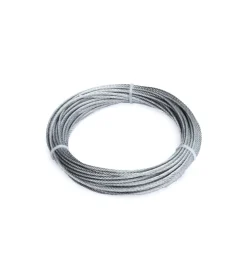 Fune per argani 49 fili ø 1,8 mm. in acciaio zincato 9 mt.