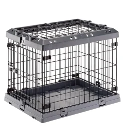 Gabbia box  per cani pieghevole "superior 75", 77x51x55 cm - ferplast