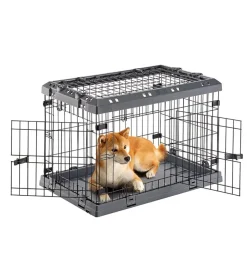 Gabbia box  per cani pieghevole "superior 75", 77x51x55 cm - ferplast