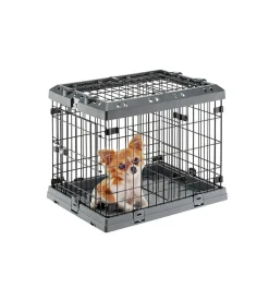 Gabbia box  per cani pieghevole "superior 60", 62x47x50 cm - ferplast