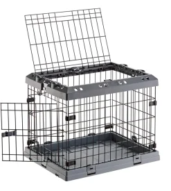 Gabbia box  per cani pieghevole 