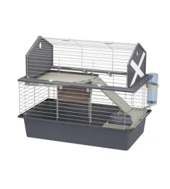 Gabbia per conigli "barn 80", 78x48x65 cm - ferplast