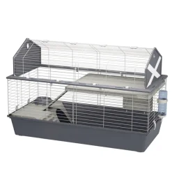 Gabbia per conigli ferplast "barn 120", 119x58x77 cm