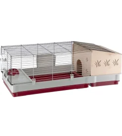 Gabbia per conigli "krolik 140 plus"  142x60x50 cm - ferplast